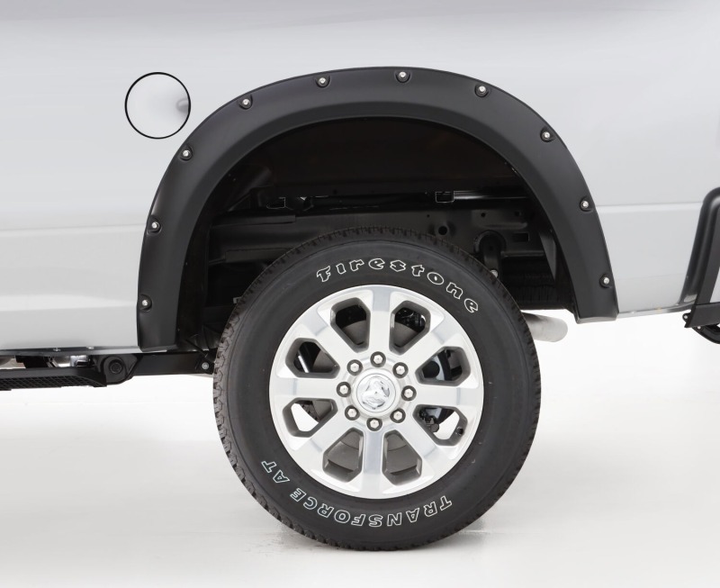 Dodge RAM 3500 Fender Flares - Husky Liners - Pocket Style - Matte-Black - `19-`25